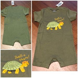Old Navy Graphic Short One-Piece for Baby